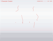 Tablet Screenshot of charactercreator.org